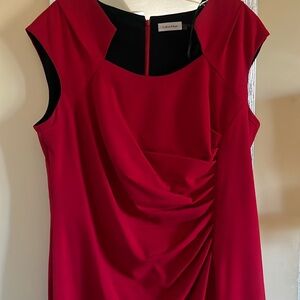 Calvin Klein Red Dress!
